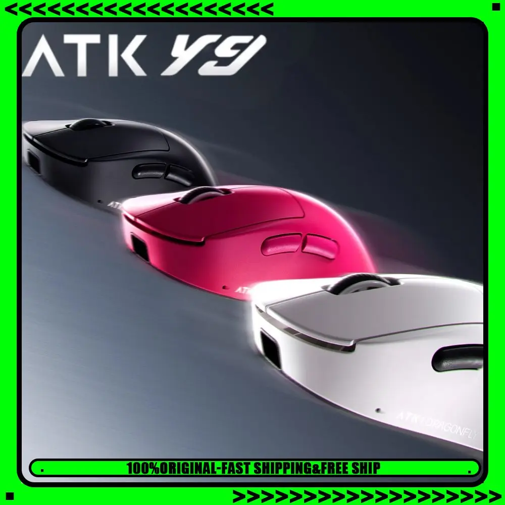 Mouse Gaming Esports - ATK Dragonfly Y9 Kabellose Maus 3-Motion