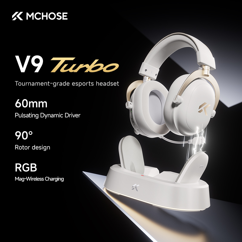 Esports Gaming Remote - MCHOSE V9 Turbo + Kabelloses Gaming-Headset