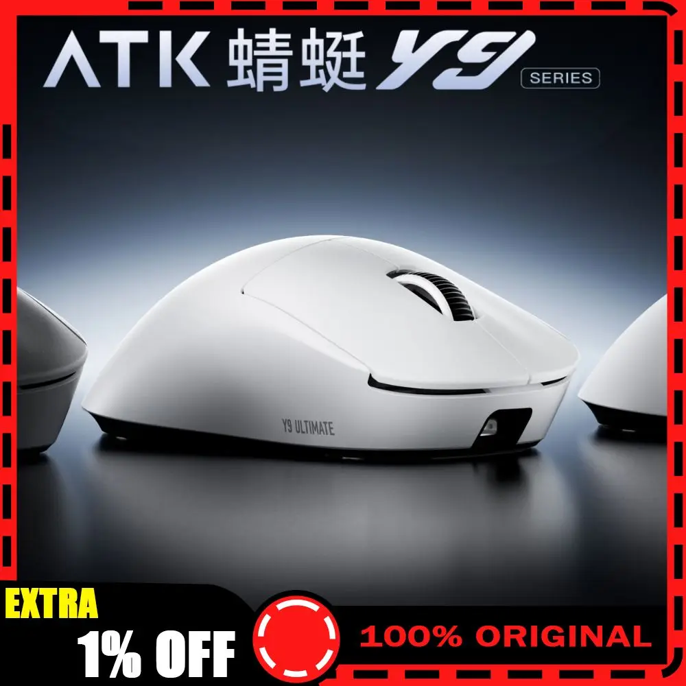 Esports Gaming Mouse Wireless - ATK Dragonfly Y9 Kabellose Maus 3-Motion