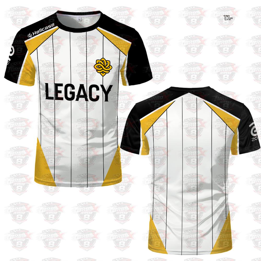 Custom Esports Gaming Jersey - Legacy Gaming E-Sports Club Neue Sommeruniformen