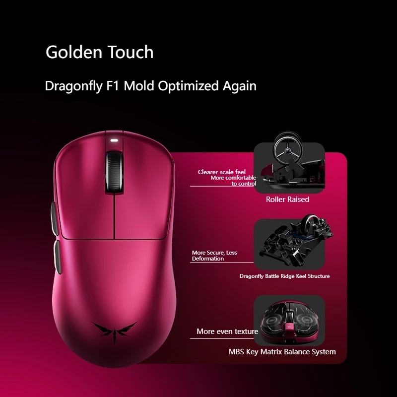 VGN Dragonfly F1 V5 Kabellose  – Esports Gaming Mouse Wireless Bewertung und Preis