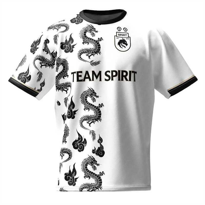 2025 Neues Team Spirit Jersey- – Esports Gaming Jersey Bewertung und Preis