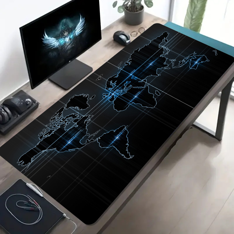Tech World Map Gaming-Mauspad, – Esports Gaming World Bewertung und Preis