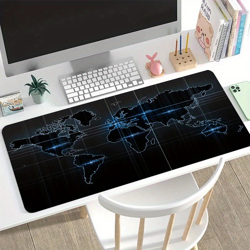 Tech World Map Gaming-Mauspad, – Esports Gaming World Bewertung und Preis