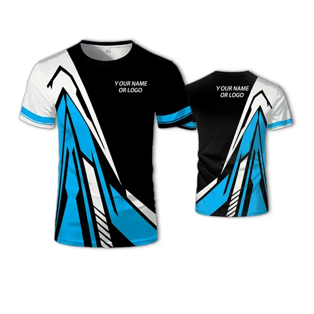 Muster-3D-gedrucktes Esports-T – Esports Gaming Jersey Bewertung und Preis