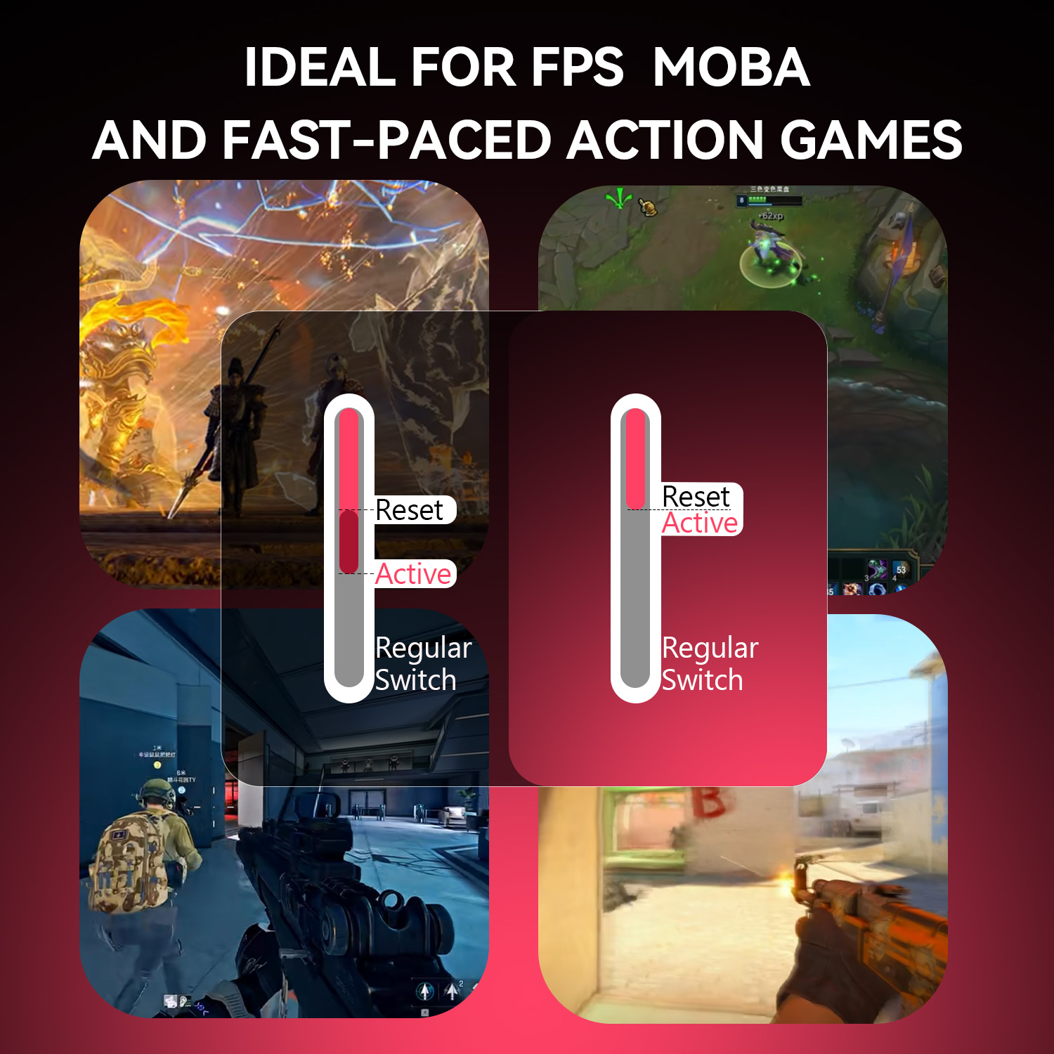 DarkBeacon Flux 87 Hall-Effekt – Esports Gaming Photo Bewertung und Preis