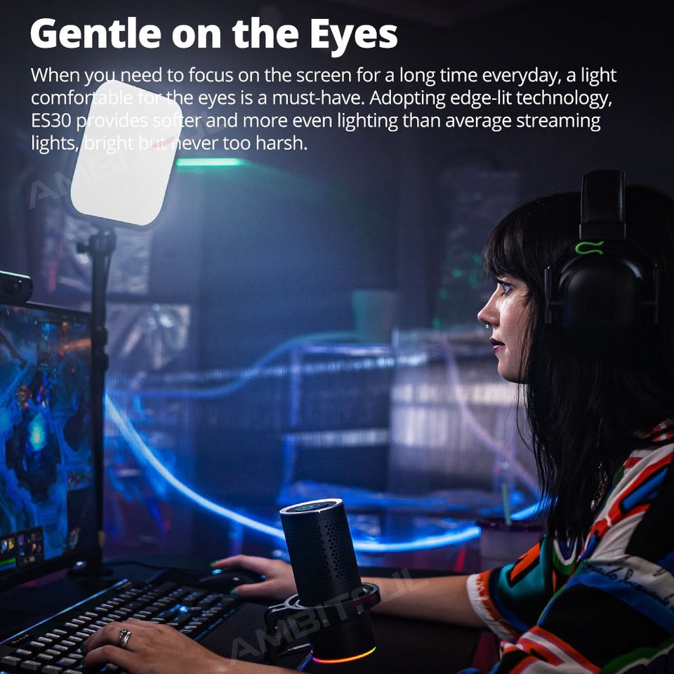 Godox LED-Gaming-Licht ES30 E- – Esports Gaming Photo Bewertung und Preis