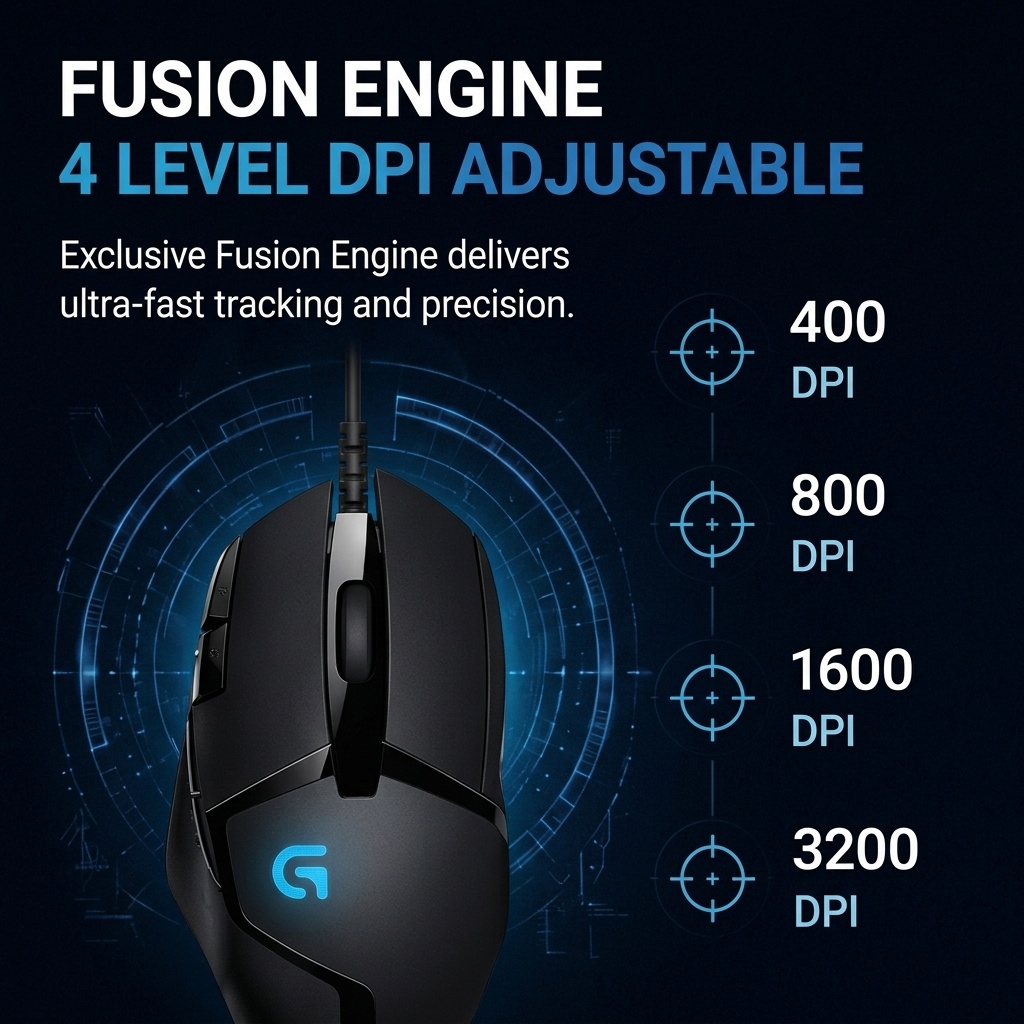 Logitech G402 USB-Kabelgebunde – Esports Gaming Mouse Weight Adjustable Bewertung und Preis