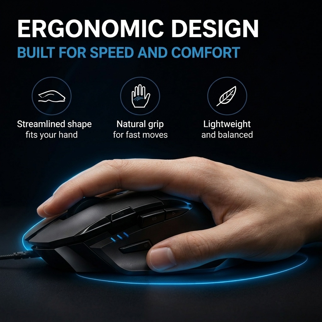 Logitech G402 USB-Kabelgebunde – Esports Gaming Mouse Weight Adjustable Bewertung und Preis
